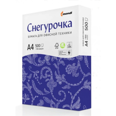 Бумага А4  "Снегурочка" 500 л