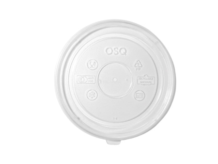 Крышка к контейнеру OSQ Round Bowl, 300-400 мл, прозрачная