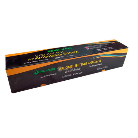Фольга Alver 300 мм*55 м*20 mic в коробке